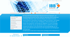 Desktop Screenshot of ibbnetzwerk-gmbh.com